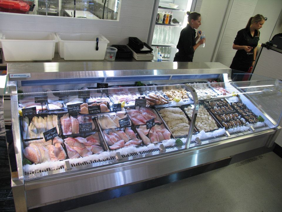 Arctic Merchandiser refrigerated seafood display